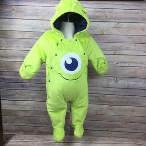 Mike Wazowski Monsters Inc Baby Costume One Piece